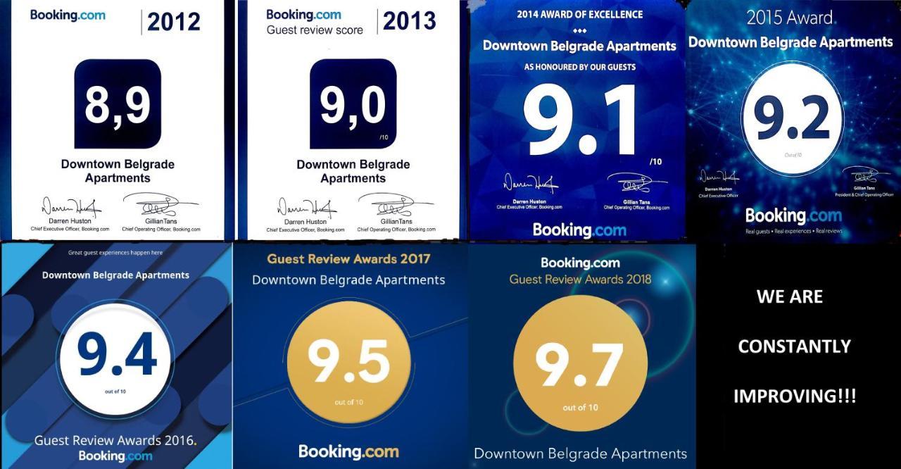 Downtown Belgrade Apartments ภายนอก รูปภาพ